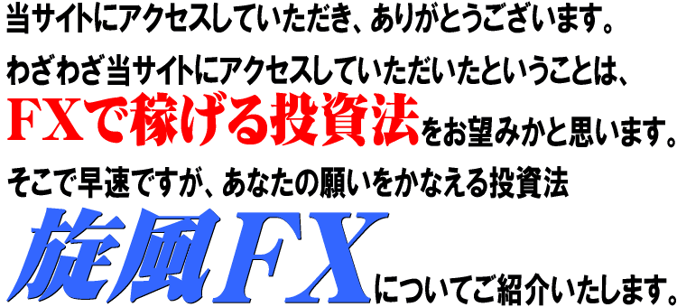 FX�ŉ҂��铊���@�@����FX